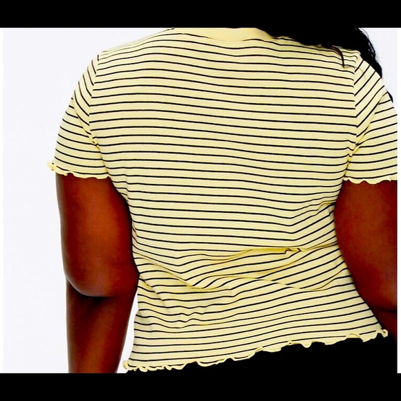 Bumblebee Pinstriped Tee - Picture 3 of 5